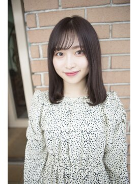 サロンドミルク 原宿(salon de MiLK) 【salon de MiLK 原宿】ラベージュ×艶ボブ