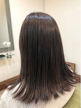 ヘアー ブルー(HAIR BLUE)の写真/《オージュア取扱いサロン》9種類のAujuaパーソナルトリートメントで様々な髪のダメージ×お悩みを解決！