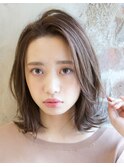 簡単に２Way★大人なレイヤーボブ×ベージュカラー【京佳】