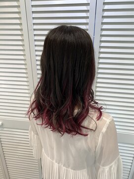 エイト 沖縄豊崎店(EIGHT toyosaki) 【EIGHT 豊崎】お客様スタイル_インナー×チェリーピンク