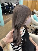 【Rie】ブリーチなしラベンダーグレージュ