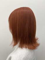 ルイ(ROUIS produced by LUCK 津田沼)&nbsp;ROUIS 津田沼　ワンブリーチ オレンジブラウン