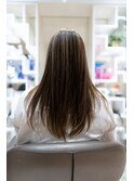 髪質改善ストレート