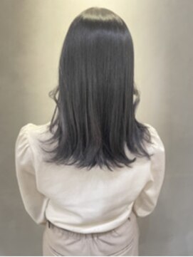 オレロ 国立(olelo) 大人ガーリー/似合わせカット/リバースセンターパート/国立