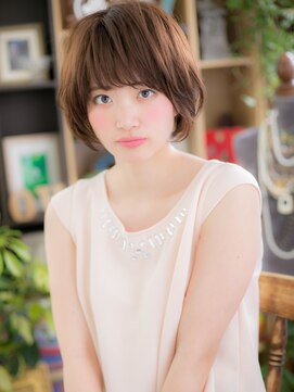 カバーヘア ブリス 北浦和(COVER HAIR bliss) 厚めバング大人ガーリーくせ毛風ミニウルフc5北浦和20代30代40代