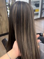 ヴィフ 大船(VIF)&nbsp;ハイライトカラーケアブリーチダブルカラー白髪ぼかし脱白髪染め