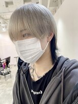 イリ 梅田(ili) 【kento限定カラー】メンズウルフ/襟足インナーカラー