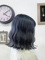 ランプ ヘアー(lamp hair)&nbsp;ブルージュ×ぷつんとライン/lamp 清水