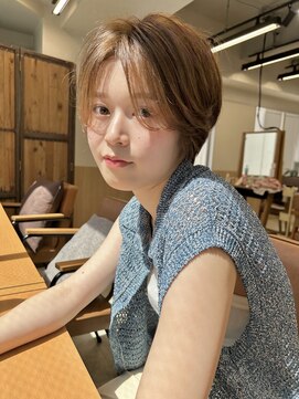 サンドエス 銀座(sand S) ハンサムショート大人可愛い20代30代40代似合わせカット