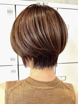 ニーナ せんげん台(nina) 30代40代50代　大人女性/前髪ありショートボブ/ショートヘア