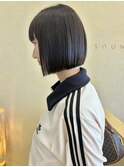 【snuw_hotaru】ケアカラー透明感カラーボブ