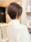 福山caary大人くびれショートひし形シルエット小顔効果