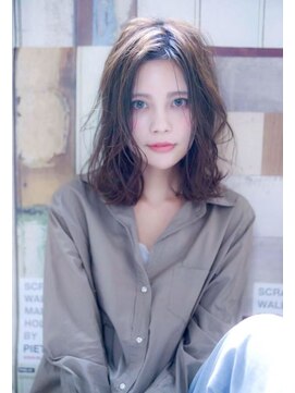 ケイト(kate) 【kate 大宮】グレーブラウン×韓国風大人巻き