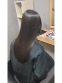 ツヤツヤ髪質改善ストレート