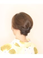 浴衣・着物ヘアセット　３０代４０代５０代　表参道