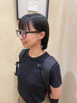 スニュウ(snuw) 黒髪ボブ