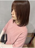 ナチュラルカラー×透明感