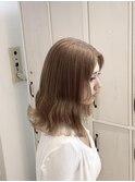 ミルクティーベージュ/ハイトーン/ミルクブラウン/ブリーチ