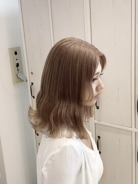 リー 梅田(Lee) ミルクティーベージュ/ハイトーン/ミルクブラウン/ブリーチ