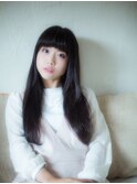 黒髪ストレートロング☆20代30代40代50代