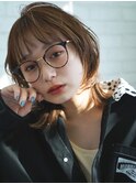 ミディアムレイヤー無造作アレンジ
