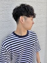 アーチ ブランチ 岡山北長瀬店(ARCH) 刈り上げマッシュ　スペインカール