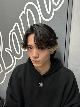 メンズ ラピス(Men's Lapis) よろずくん フレイミングセンターパート