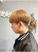 マッシュ×ミルクティーベージュ
