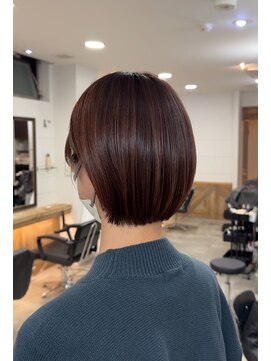 ビュー フクオカ(VIEW FUKUOKA) 伸ばしかけも綺麗でいたい方へオススメショートボブ！