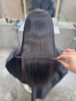 ロンド 表参道店(Lond)&nbsp;髪質改善縮毛矯正レイヤーカット顔周り前髪韓国ミニウルフ