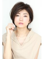 クロスオーバー(Cross Over)&nbsp;長めおしゃれショートボブ