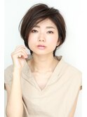 長めおしゃれショートボブ