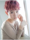 ピンク×ボーイッシュショート【戸塚】【踊場】【東戸塚】