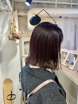 ヘアーワークス ヘルム 渋谷店(HAIR WORKS HELM)&nbsp;[HELM渋谷]ピンクバイオレット