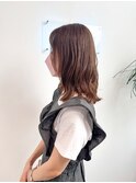 コテ巻き風パーマ