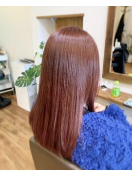 コバ ヘアー(Coba hair) チェリーレッド♪5stepトリートメント