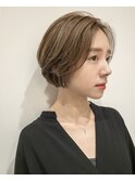 大人かわいいショートヘア