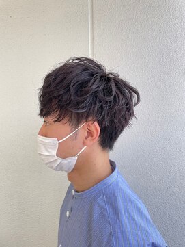 ヘアサロン ガリカ 表参道(hair salon Gallica) ツイストスパイラルショート刈り上げ束感メンズ