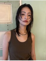 ランプ 代官山(the lamp)&nbsp;ブリーチ無しオリーブベージュヘーゼルベージュハイレイヤー