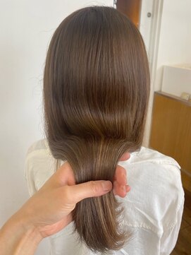 クラップス オル 金沢八景(CLAPS Ore) 金沢八景ショートボブイルミナカラー顔周りレイヤーカット