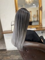 フリーク 石岡店(FREAK)&nbsp;バレイヤージュ【シルバー系】