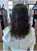 似合わせデザインパーマ/ウェーブ/ブラウン
