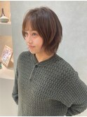 軽さとレイヤーでルーズ感を＊あごラインボブ