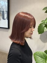 スリー(Three) 【ボブ×ピンクベージュ】