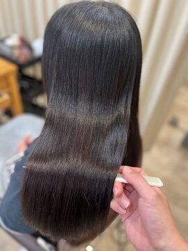 髪質改善ツヤロング