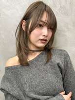 ロンドプロフィール 浦和(Lond profil)&nbsp;ブリーチなしカラー伸ばしかけヘア簡単スタイリング小顔ヘア