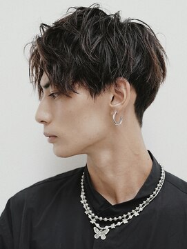 ゼンコー アオヤマ(ZENKO Aoyama) メンズパーマ/ツイストスパイラル/ツーブロック/眉毛カット