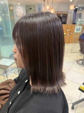 アース 津田沼店(HAIR&MAKE EARTH) 外はねボブ