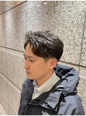 銀座 理容室 ツーブロシチサンスタイル