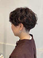 アドパルム(add palm) かりあげマッシュショートパーマスタイル